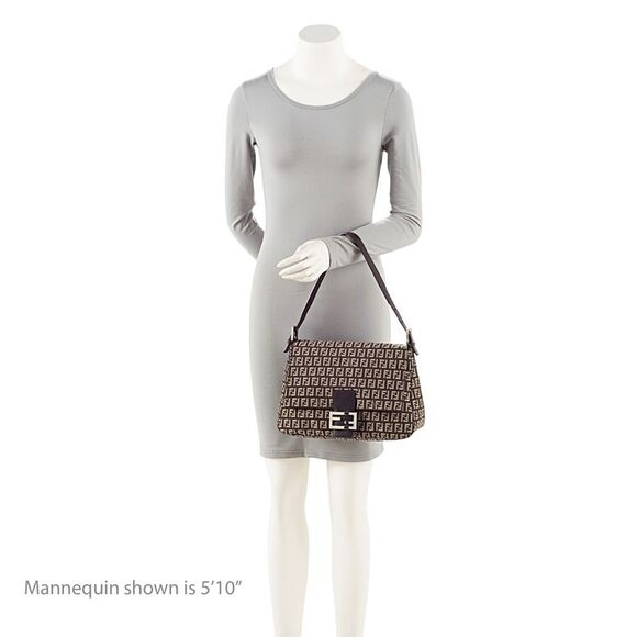 Fendi Zucchino Forever Mama Shoulder Bag - Picture 5 of 13